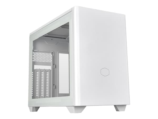 Cooler Master MasterBox NR200P V2 - Mini-ITX - ingen strömförsörjning (SFX / SFX-L) - vit - USB/ljud