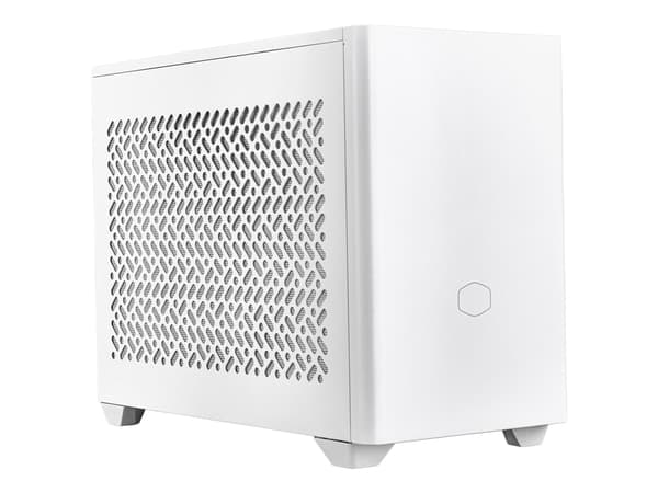 Cooler Master MasterBox NR200P V2 - Mini-ITX - ingen strömförsörjning (SFX / SFX-L) - vit - USB/ljud