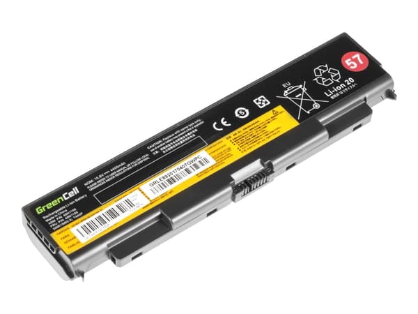Green Cell - Batteri til bærbar PC (tilsvarer: Lenovo 45N1158) - litiumion - 6-cellers - 4400 mAh - svart - for Lenovo ThinkPad L440; L540; T440p; T5