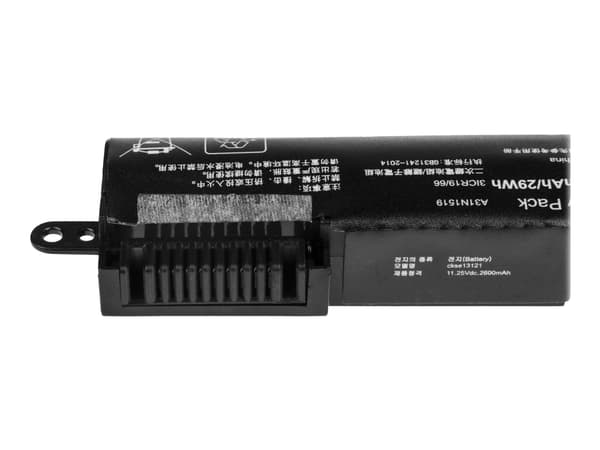 Green Cell PRO - Batteri til bærbar PC (tilsvarer: Asus A31N1519) - litiumion - 3-cellers - 2600 mAh - svart - for ASUS F540; R540; VivoBook F540; X5