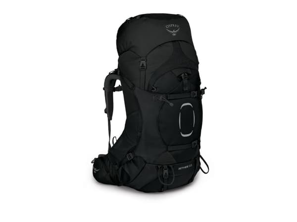 Osprey Aether 65, Musta, Mies, Nylon, S/M, 65 L, 2.2 kg