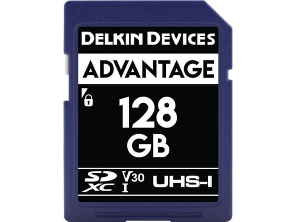 Karta Delkin Advantage 633X SDXC 128 GB Class 10 UHS-I/U3 V30 (DDSDW633128G)
