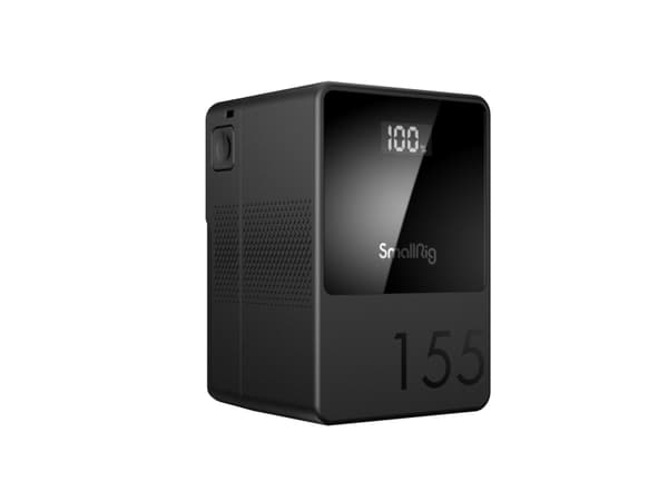SmallRig VB155 mini V, Lithium, Overstrøm, Over-spenning (volt), Overlading, Overutlading, Kortslutning, Batterier medfølger Sort