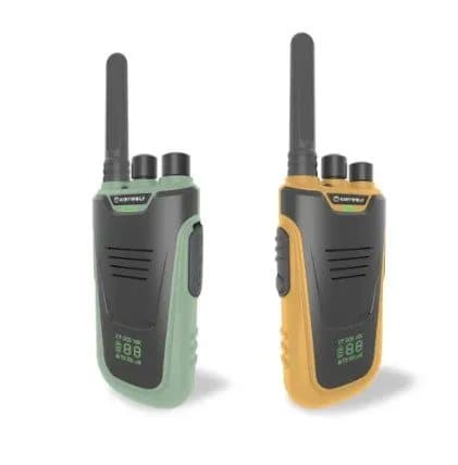 Kidywolf Walkie-Talkies with Torch green/orange
