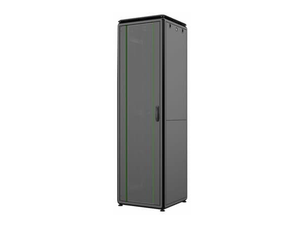 Lanview by Logon - Rack skåp - 600 x 600 mm, data line - fristående - svart, RAL 9005 - 42U - 19"