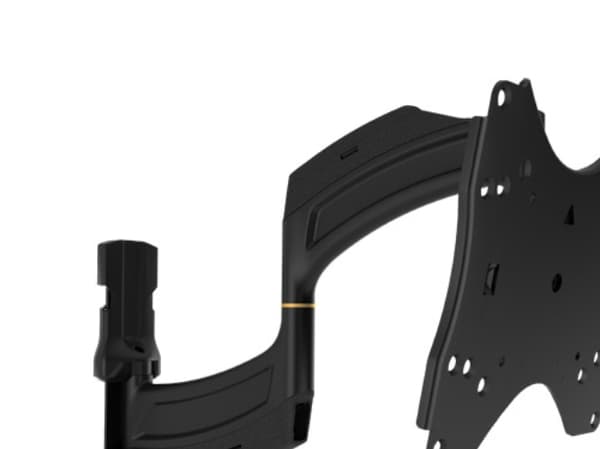 Chief Thinstall Medium 18" Extension Single Arm Wall Mount - For Displays 32-55" - Black - Monteringssett (dobbelt svingarm) - medium - for flatpanel