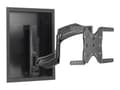 Miniatyrbilde 1 av 3: Chief Thinstall Medium 18" Extension Single Arm Wall Mount - For Displays 32-55" - Black - Monteringssett (dobbelt svingarm) - medium - for flatpanel