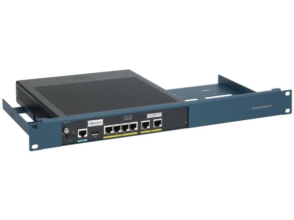Rackmount.IT RM-CI-T19 - Monteringssats för nätverksenhet - rackmontering - cisco metallisk blå - 1U - 19"