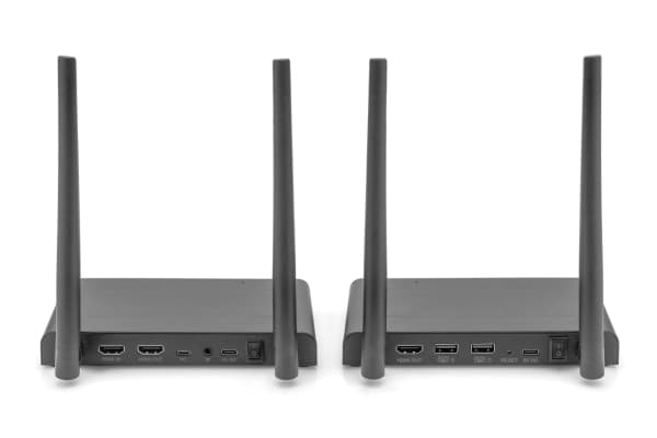 DIGITUS - Sender og mottaker - KVM-utvider - Wi-Fi 5, 802.11b/g/n - opp til 150 m