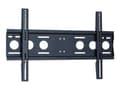 Miniatyrbilde 1 av 5: EDBAK PWB1 - Brakett - for flatpanel - kaliberstål - svart - skjermstørrelse: 42"-60" - veggmonterbar