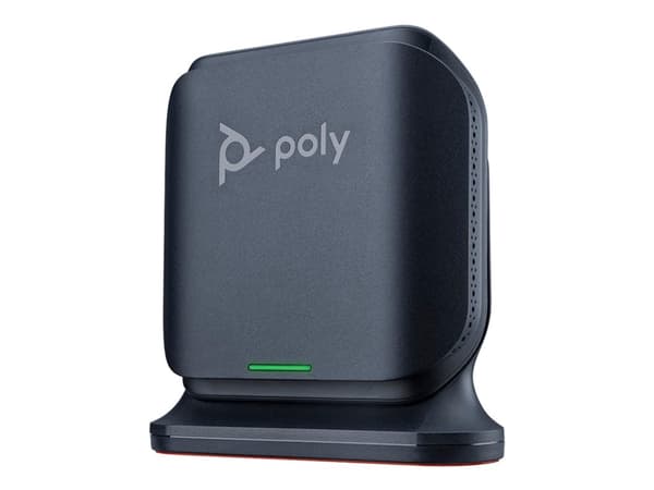 Poly Rove B2 - Langattoman puhelimen tukiasema / VoIP-puhelimen tukiasema soittajan tunnuksella/koputuspalvelulla - DECT - 3-suuntainen puheluominais