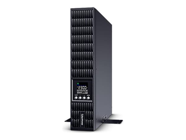 CyberPower Smart App Online S OLS1000ERT2UA - UPS (rackmonterbar/ekstern) - AC 230 V - 900 watt - 1000 VA - enkeltfase - 9 Ah - RS-232, USB - utgangs