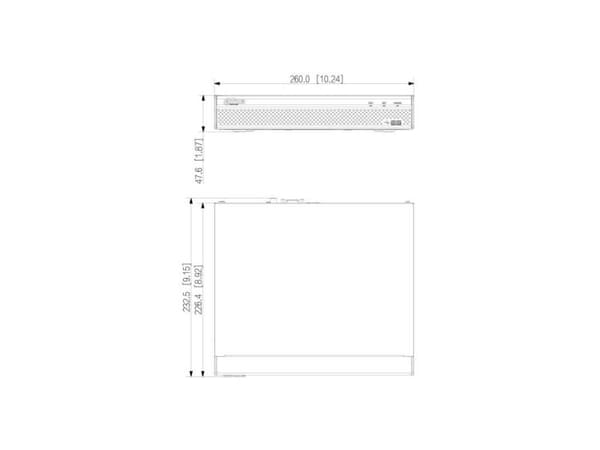 Dahua Technology DHI-NVR4108HS-4KS3 network video recorder 1U Black