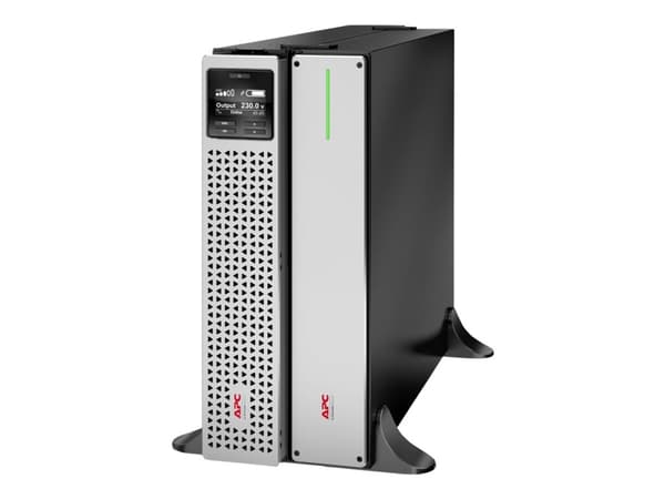 APC Smart-UPS On-Line SRTL1000RM4UXLI - UPS (kan monteres i rack) (høy tetthet) - AC 220/230 V - 900 watt - 1000 VA - litiumion - RS-232, USB, Ethern