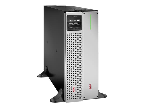 APC Smart-UPS On-Line SRTL1000RM4UXLI - UPS (kan monteres i rack) (høy tetthet) - AC 220/230 V - 900 watt - 1000 VA - litiumion - RS-232, USB, Ethern