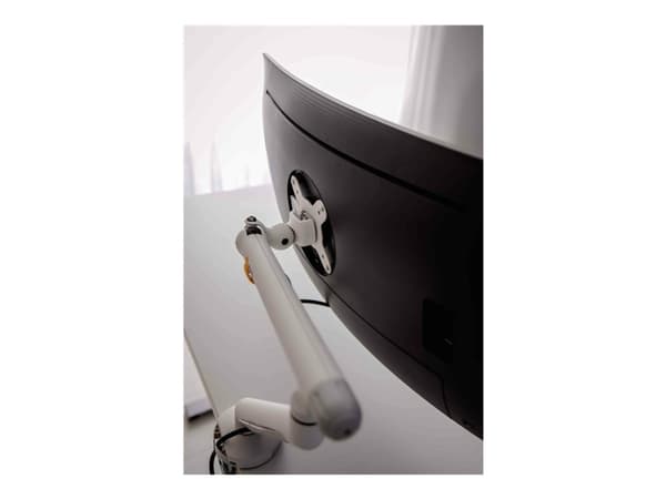 Bakker Elkhuizen Flexible Single - Monteringssett - justerbar arm med mekanisk fjær - for Skjerm - aluminium, stål, ABS-plast, termoplastgummi (TPR),