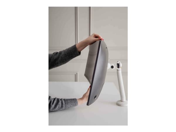 Bakker Elkhuizen Flexible Single - Monteringssett - justerbar arm med mekanisk fjær - for Skjerm - aluminium, stål, ABS-plast, termoplastgummi (TPR),
