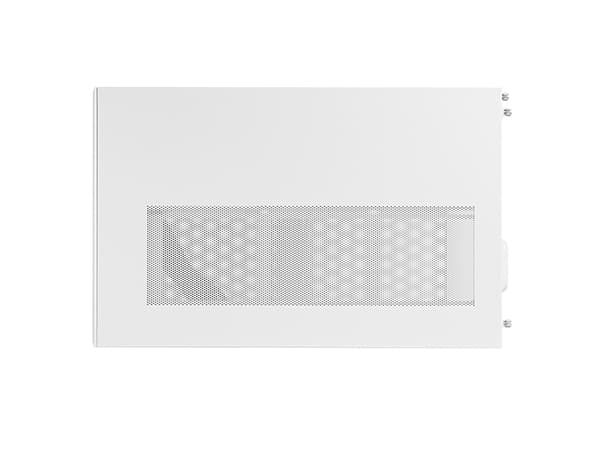 Silverstone SST-SG17W, Cube, PC, Hvit, Micro ATX, MultiMediaCard (MMC), Mini-ITX, Aluminium, Plast, Stål, Spilling