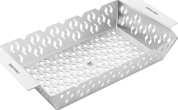 ZWILLING BBQ+ Grillkorg rektangulär RF 36 x 20 cm. För grönsaker, fisk mm.