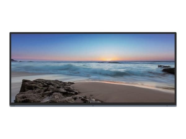 MAXHUB UW105NA - 105" Diagonal klass (105" visbar) - UW Series LED-bakgrundsbelyst LCD-skärm - interaktiv digital skyltning - Android - 5K UHD (2160p Svart