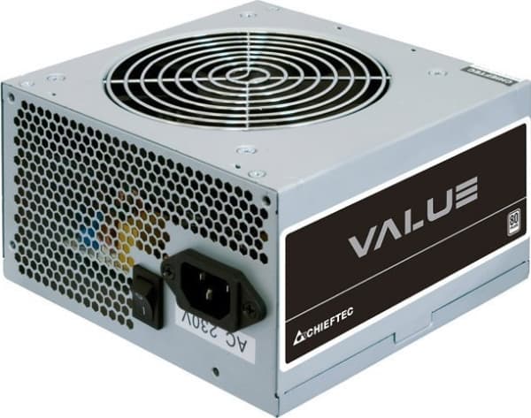 Chieftec-verdi APB-500B8, 500 W, 230 V, 50 Hz, 4 A, Aktiv, 130 W