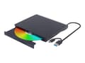 Pikkukuva 1 / 5: Gembird DVD-USB-03 - Levyasema - DVD±RW (±R DL) / DVD-RAM - 8x - USB 3.1 Gen 1 - ulkoinen - musta