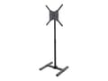Miniatyrbilde 1 av 5: Neomounts NS-FS100 - Stativ - tipping - for LCD-skjerm - svart - skjermstørrelse: 10"-55" - plassering på gulv