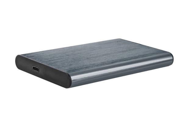 Gembird EE2-U3S-6-GR, HDD/SSD-kabinett, 2.5", SATA, Serial ATA II, Serial ATA III, 6 Gbit/s, USB-tilkobling, Aluminium