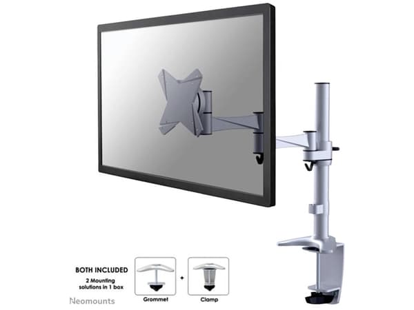 TV SET ACC DESK MOUNT 10-24" FPMA-D1330SILVER NEOMOUNTS Silver