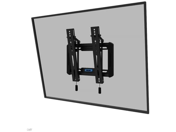 Neomounts WL35-550BL12, 165,1 cm (65"), 75 x 75 mm, 200 x 200 mm, 0 - 12°, Stål, Sort