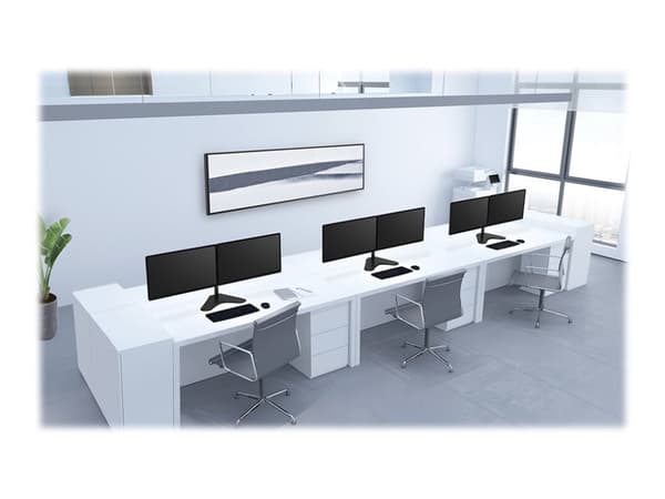 Neomounts FPMA-D550DD, Vapaasti seisova, 8 kg, 25,4 cm (10"), 81,3 cm (32"), 100 x 100 mm, Musta