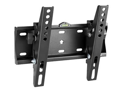 Gembird WM-42T-02 - Monteringssett (veggmontering) - for TV - tilt - stål - finteksturert svart - skjermstørrelse: 23"-42"