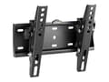 Miniatyrbilde 2 av 4: Gembird WM-42T-02 - Monteringssett (veggmontering) - for TV - tilt - stål - finteksturert svart - skjermstørrelse: 23"-42"