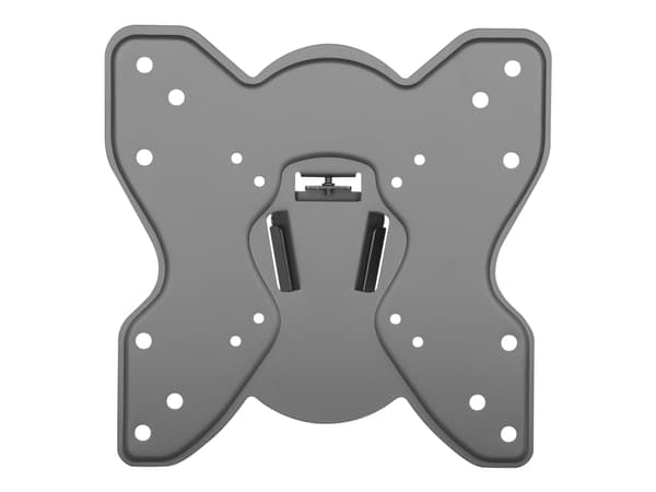 Gembird WM-42F-03 - Monteringssett (veggplate, adapterplate) - for TV - fixed, 25 kg - stål - svart - skjermstørrelse: 23"-42"