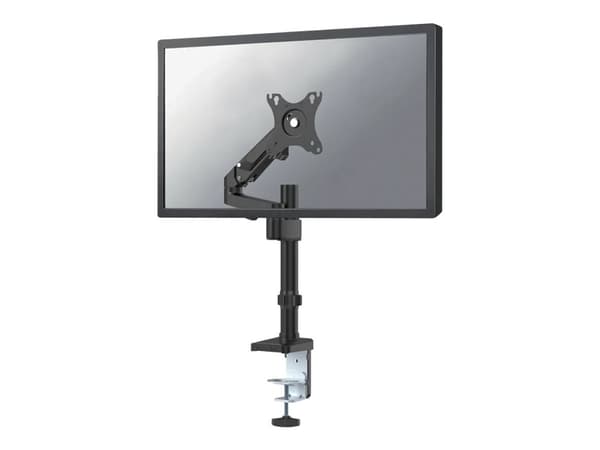 Neomounts DS70-750BL1 - Monteringssett (skrivebordsmontering) - helbevegelses justerbar arm - for LCD-skjerm - svart - skjermstørrelse: 17"-27" - kle Sort