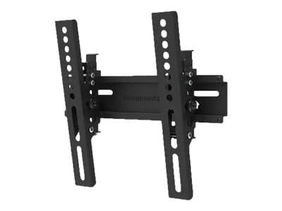 Neomounts WL35-350BL12 - Monteringssats (väggfäste) - för platt panel - låsbar - svart - skärmstorlek: 24"-55"