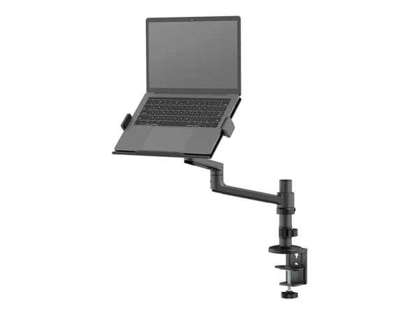 Neomounts DS20-425BL1, Kannettavan tietokoneen varsiteline, Musta, Terästä, 29,5 cm (11.6"), 43,9 cm (17.3"), 5 kg