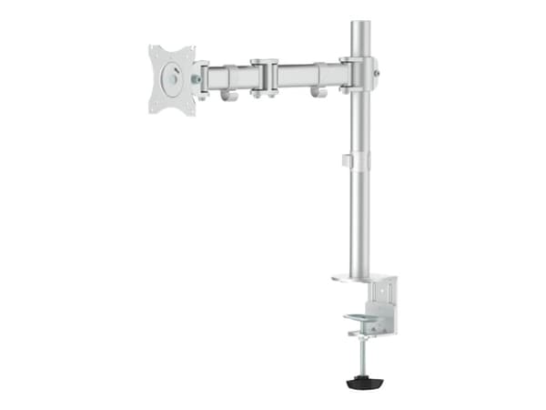 Neomounts NM-D135 - Monteringssett - full bevegelse - for LCD-skjerm - sølv - skjermstørrelse: 10"-30" - klemmemonterbar, malje, skrivebordsmonterbar