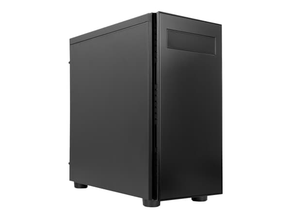 Chieftec Gamer Series Hawk - Tower - ATX - ingen strömförsörjning (ATX) - svart - USB/ljud Svart
