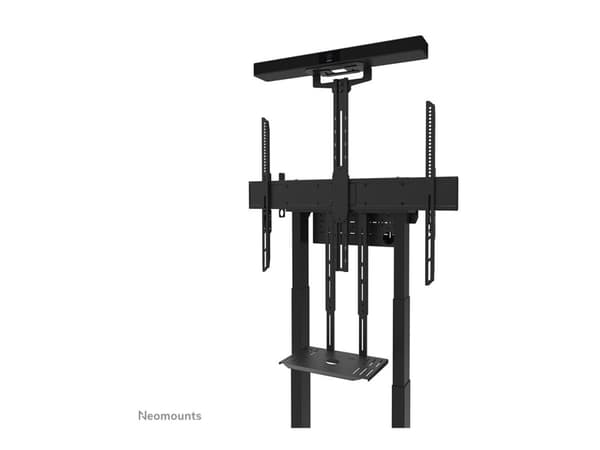 Neomounts AV1-875BL - Monteringskomponent (kamerahylle, hylle, 2 adapterplater) - for videostang - stål - svart - vognmonterbar - for Neomounts FL55-