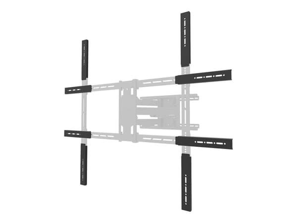 Neomounts AWLS-950BL1 - Monteringskomponent (8 x VESA-utvidelser) - full bevegelse - for LCD-skjerm - svart - skjermstørrelse: 55"-110" - VESA-bøylem