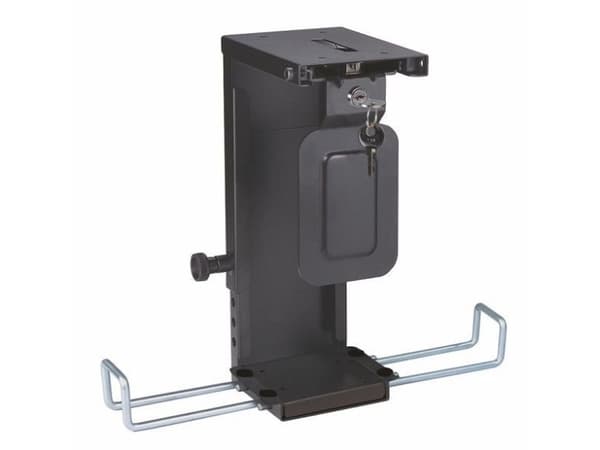Neomounts CPU-D075 - Monteringssats (CPU-montering) - fixerad - låsbar - svart - under skrivbordet