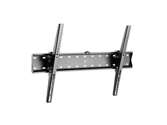 Gembird WM-70T-02, 177,8 cm (70"), 200 x 200 mm, 600 x 400 mm, -12 - 12°, Metall, Sort