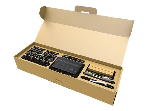 Neomounts WL30S-950BL19 - Monteringssats (väggfäste) - kraftig - för platt panel - fast - låsbar - svart - skärmstorlek: 55"-110"