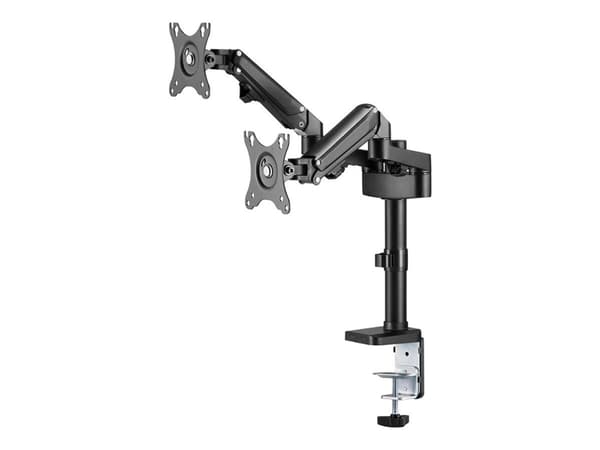 Neomounts DS70-750BL2, Klemme/bolt gennemgang, 7 kg, 43,2 cm (17"), 68,6 cm (27"), 100 x 100 mm, Sort