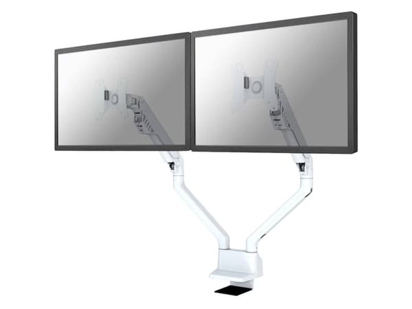 Neomounts FPMA-D750DWHITE2, Klemme/malje, 25,4 cm (10"), 81,3 cm (32"), 100 x 100 mm, Høydejustering, Hvit
