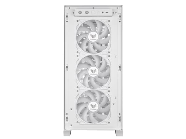 CASE MIDITOWER ATX W/O PSU WH TUF GAMING GT302 ARGB ASUS