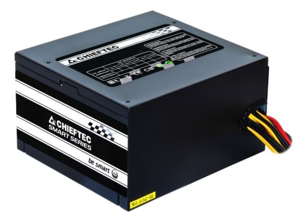 Chieftec Smart Series GPS-400A8 - Strømforsyning (intern) - ATX12V 2.3 - 80 PLUS - AC 230 V - 400 watt - aktiv PFC - svart