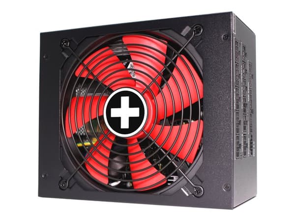 Xilence XP1250MR9.2, 1250 W, 100 - 240 V, 50/60 Hz, 15 A, Active, 20 A musta, Punainen