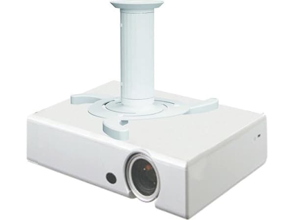 Neomounts BEAMER-C80WHITE, Tak, 15 kg, Hvit, Stål, Manuell, 130 - 200 mm
